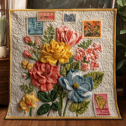 Heirloom Postal Garden WJ1301059CL Quilt