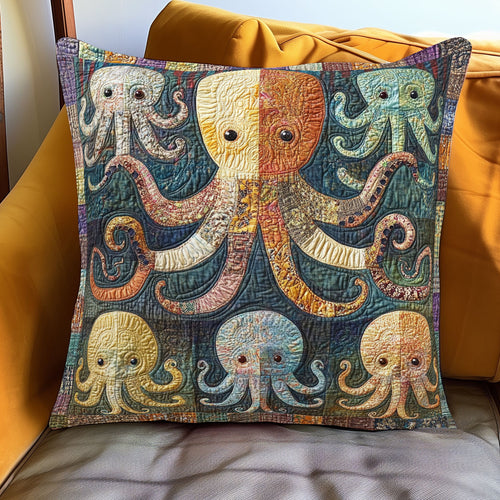 Heritage Octopus WJ0901113CL Quilt Pillow Case