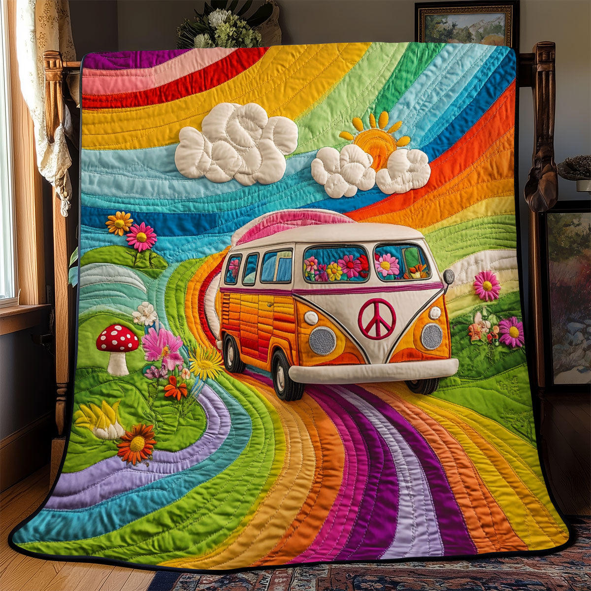 Hippie Road WJ1301038CL Quilt