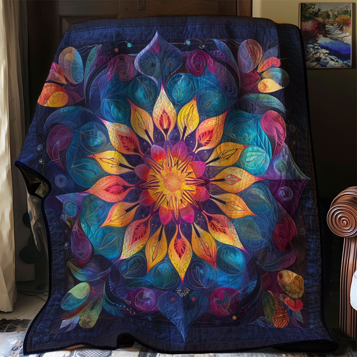 Hippie Sunburst WJ0801062CL Quilt