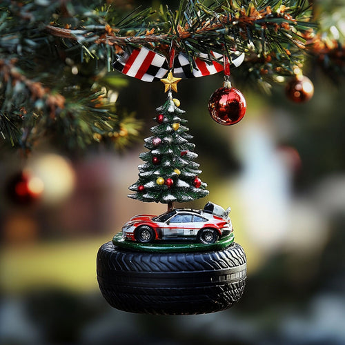 Holiday F1 Grand Prix WJ2611084CL Christmas Ornament