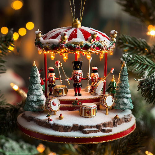 Holiday Nutcracker Band WJ2511053CL Christmas Ornament