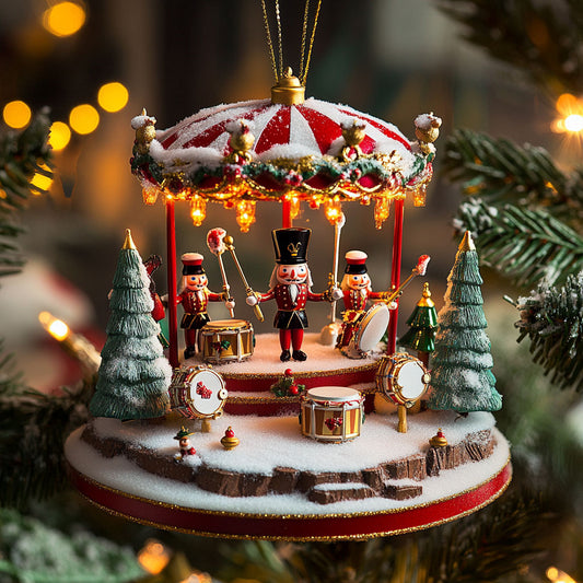 Holiday Nutcracker Band WJ2511053CL Christmas Ornament