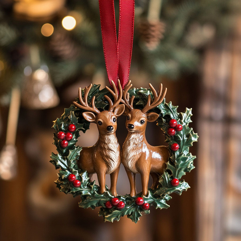 Holly Starfall WJ2411113CL Christmas Ornament