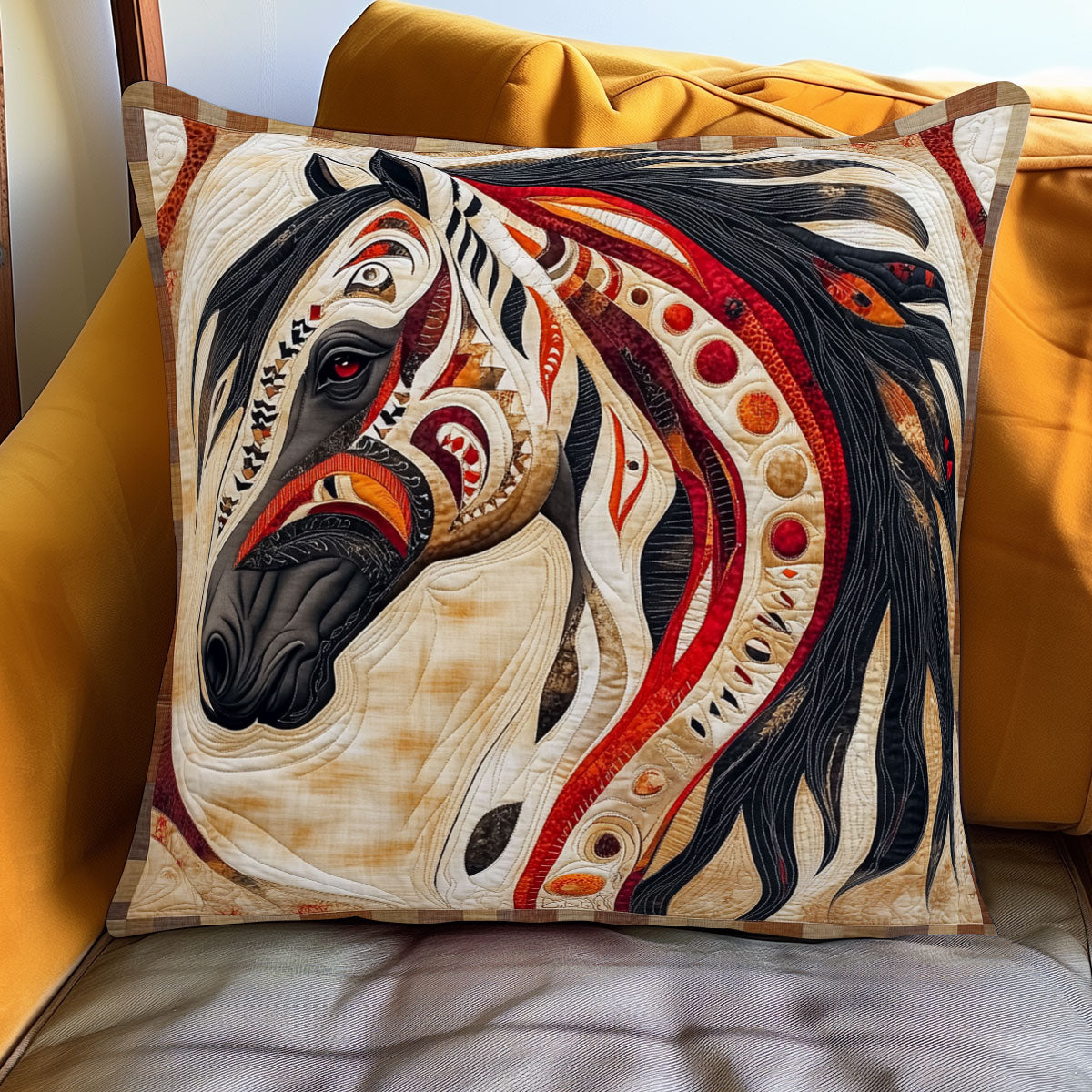 Horse Soul Journey WJ0801092CL Quilt Pillow Case