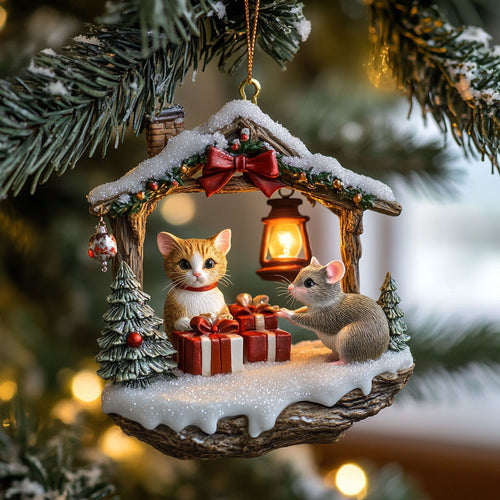 Jolly Catmouse WJ2611022CL Christmas Ornament