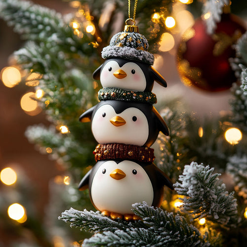 Little Cute Penguin WJ2611049CL Christmas Ornament