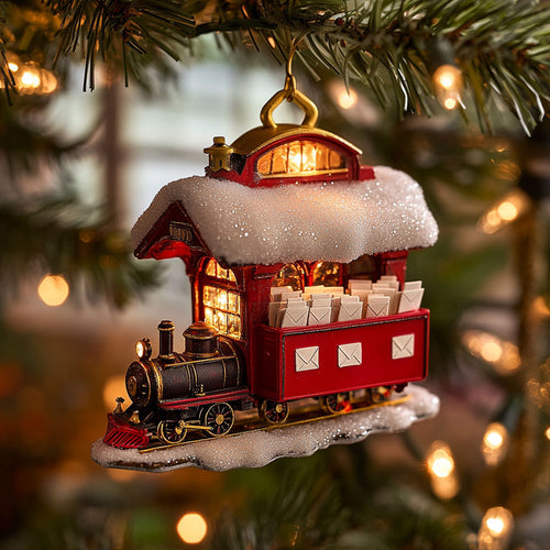 Mail Christmas Train WJ2711156CL Christmas Ornament