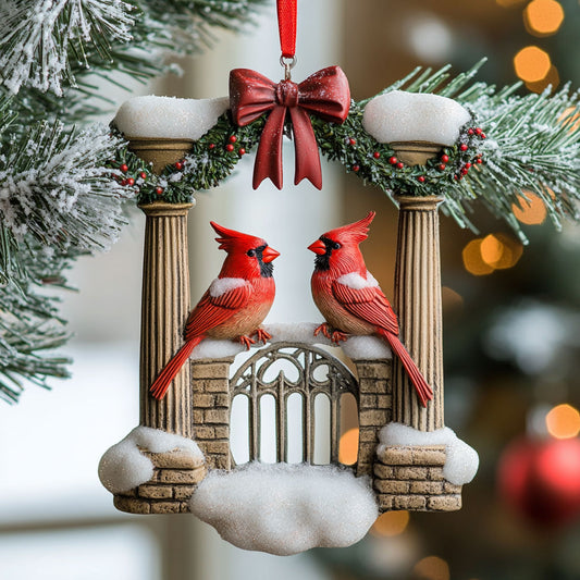 Majestic Gate Cardinal WJ0312325CL Christmas Ornament
