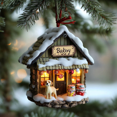 Merry Pup Bakehouse WJ2511030CL Christmas Ornament