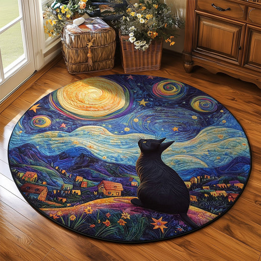 Aurora Paws WJ1210034CL Quilted Round Mat