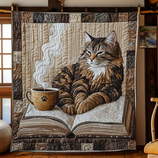 The Purring Page WJ2310079CL Quilt