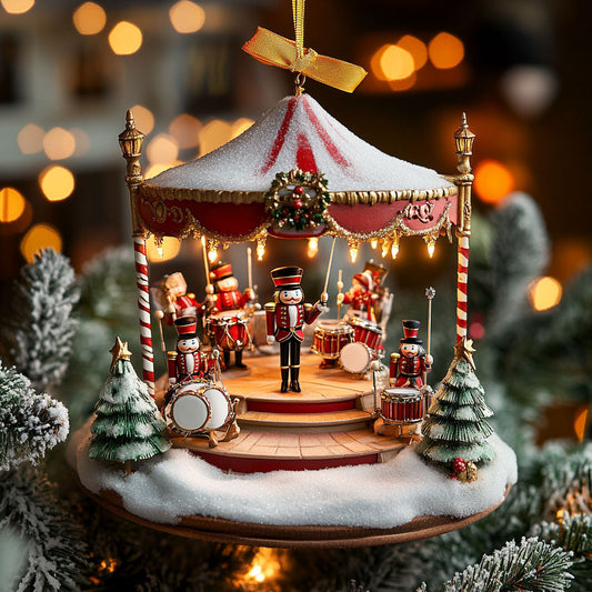 Nutcracker Quartet WJ2511063CL Christmas Ornament