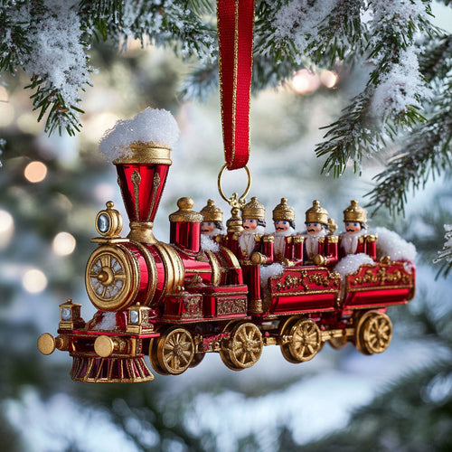 Nutcracker Train WJ2711159CL Christmas Ornament