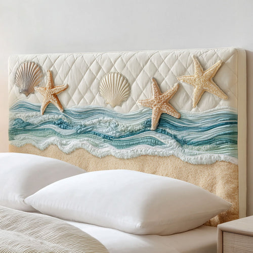 Ocean Star Shore WJ0801001CL Quilted Headboard Slipcover