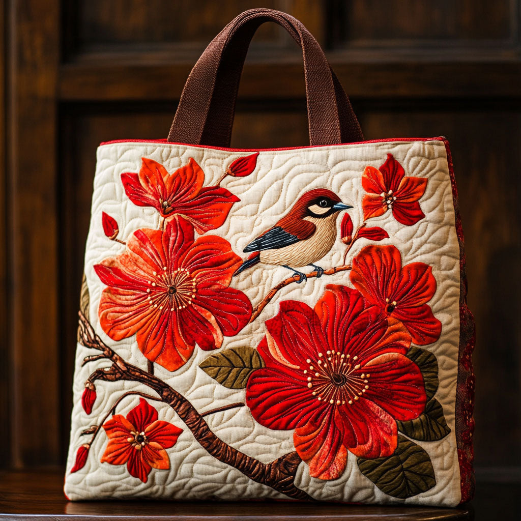 October Lullaby WJ2310404CL Quilted Tote Bag