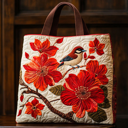 October Lullaby WJ2310404CL Quilted Tote Bag