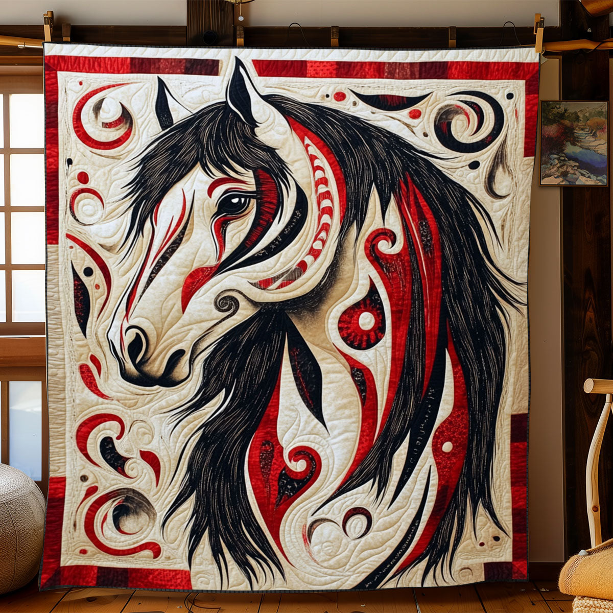 Painted Hooves WJ0701063CL Quilt