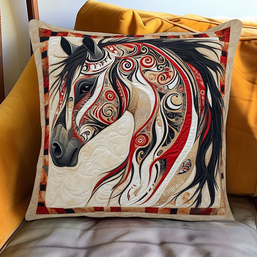 Painted Spirit Steed WJ0801099CL Quilt Pillow Case