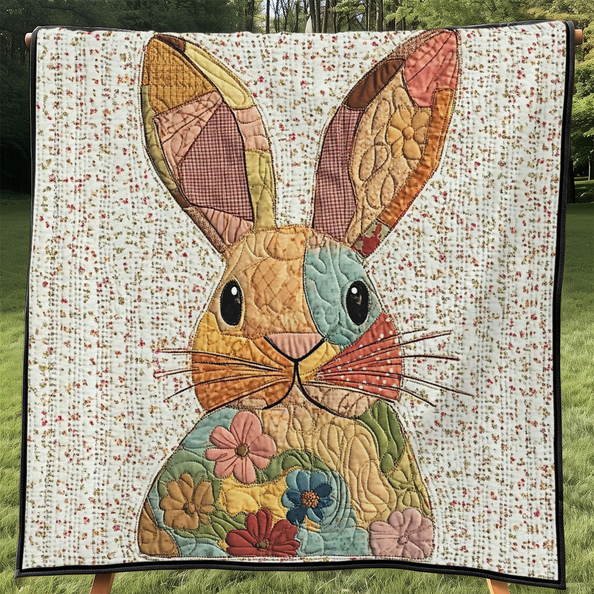 Patchwork Bunny WJ0601020CL Quilt