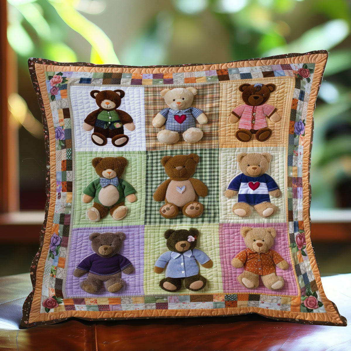 Patchwork Cub WJ0801070CL Quilt Pillow Case