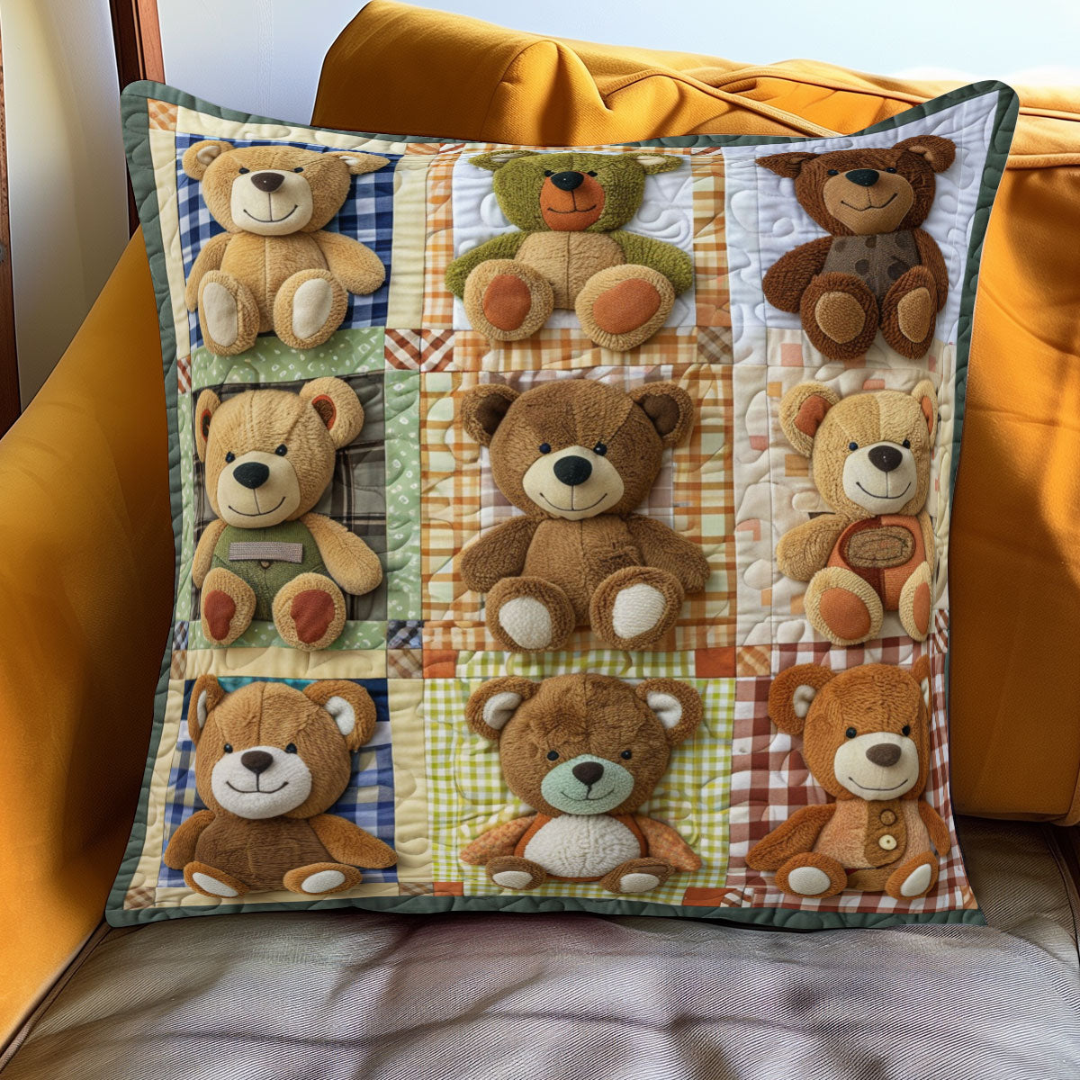 Patchwork Hug WJ0801071CL Quilt Pillow Case