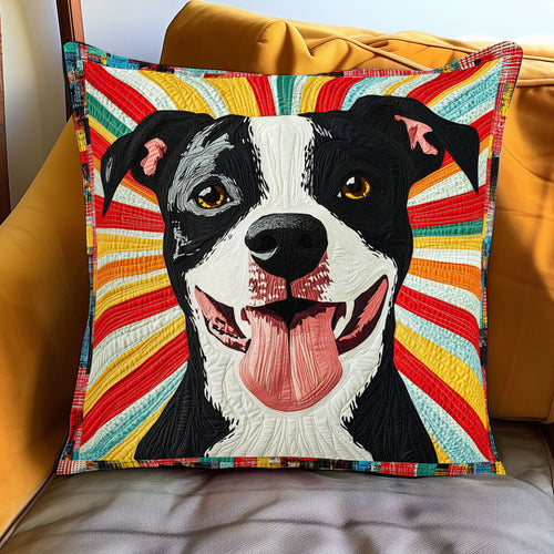 Peaceful Dog Rainbow WJ0901087CL Quilt Pillow Case