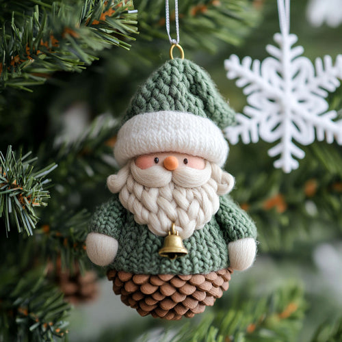 Pine Owl WJ2411029CL Christmas Ornament
