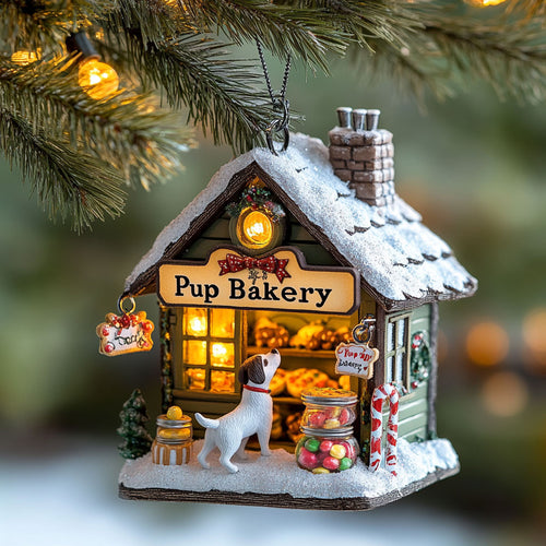 Puppy Bakery WJ2511038CL Christmas Ornament