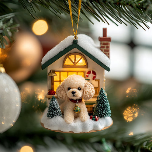 Puppy Toy Hut WJ2611046CL Christmas Ornament