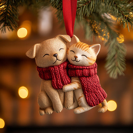 Purrfect Companions WJ1110069CL Ornament