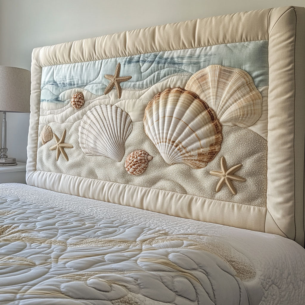 Quiet Shoreline WJ0601002CL Quilted Headboard Slipcover