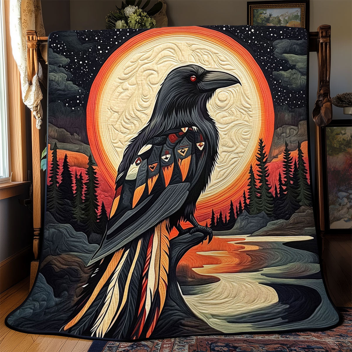 Raven Spirit Legacy WJ0901063CL Quilt