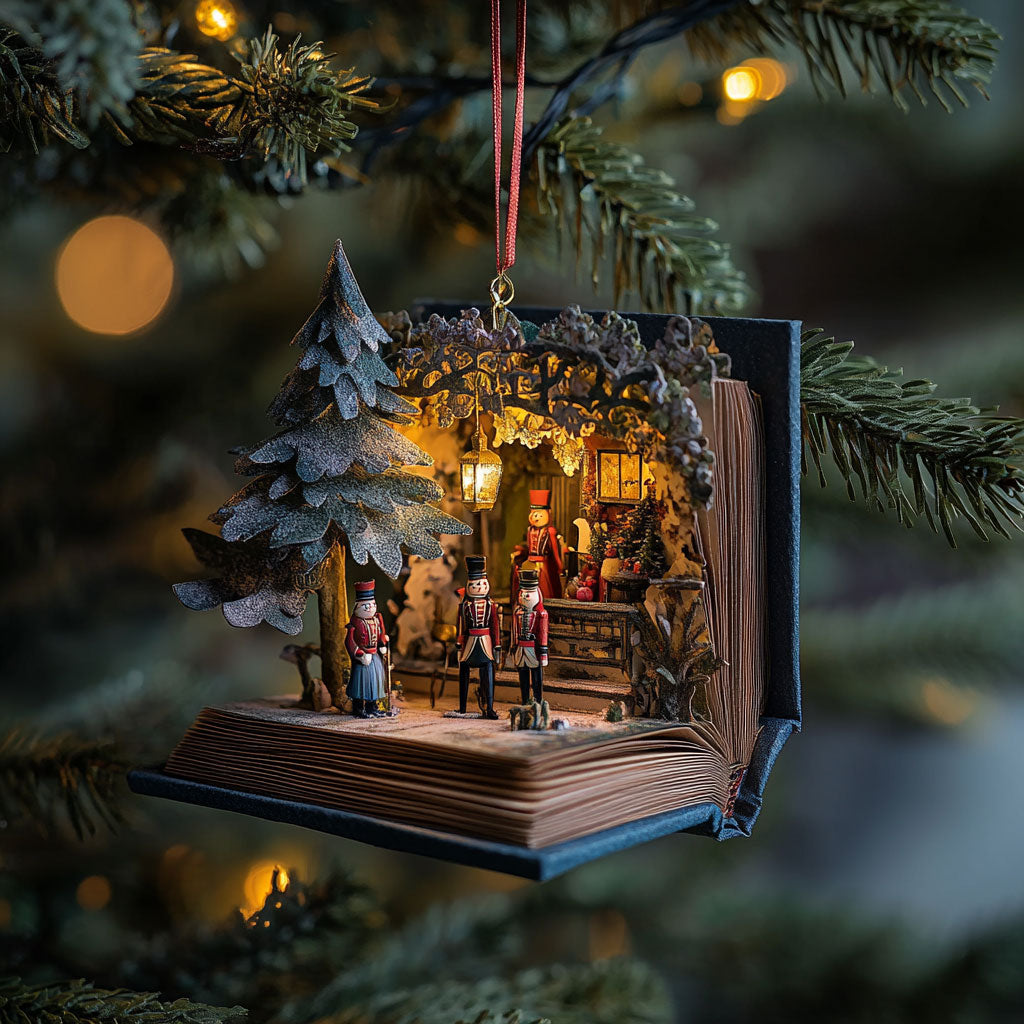 Red Nutcracker WJ2411021CL Christmas Ornament