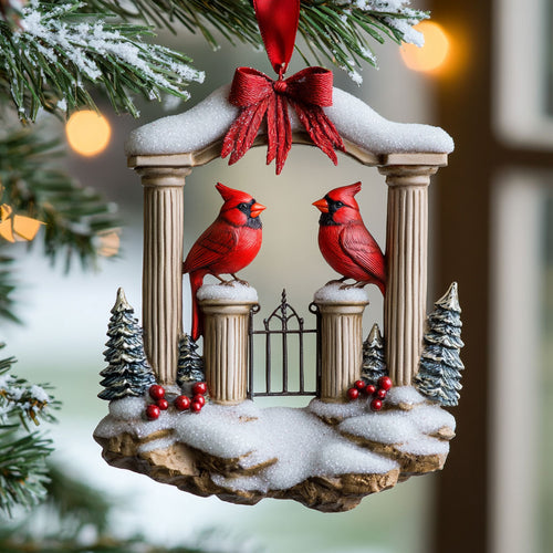 Regal Gate Cardinals WJ0312328CL Christmas Ornament