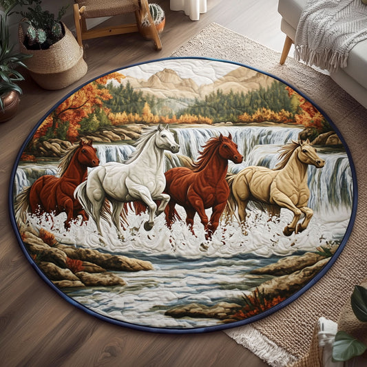 River Dance WJ1301147CL Quilted Round Mat