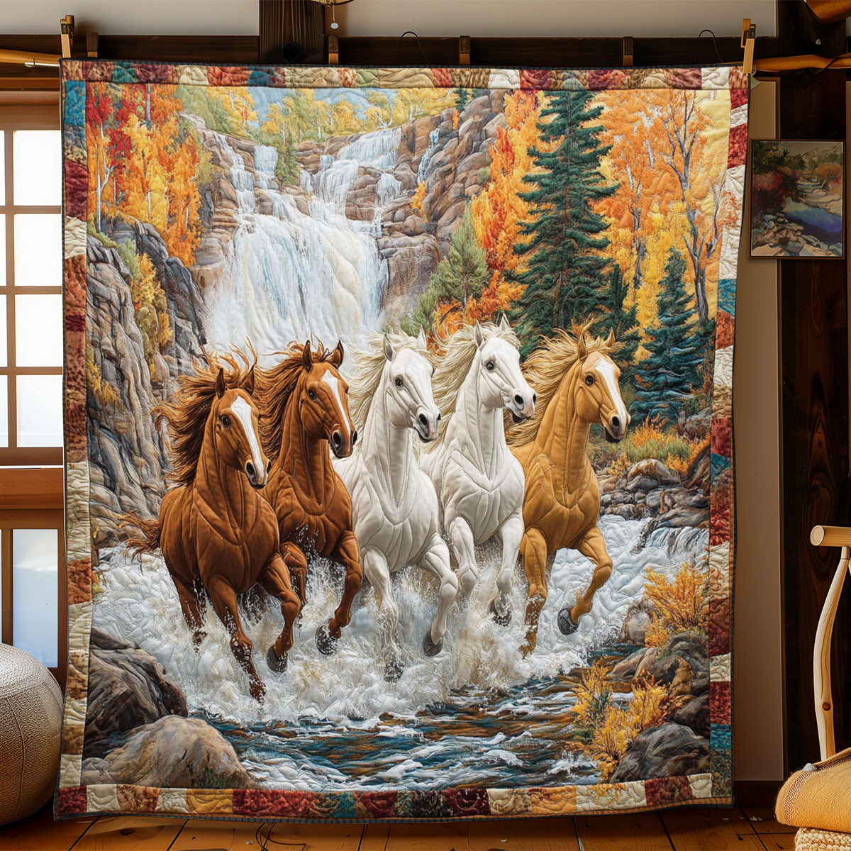 River Run Riders WJ1301048CL Quilt