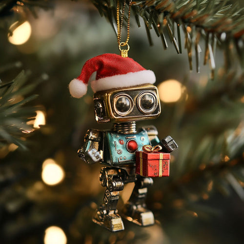 Robot Christmas Gift WJ2711175CL Christmas Ornament