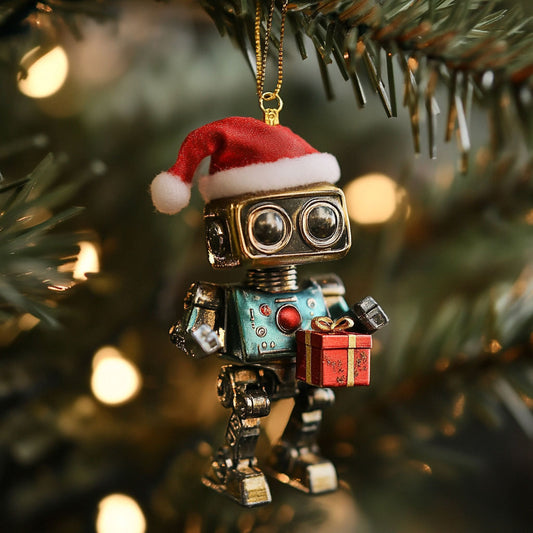 Robot Christmas Gift WJ2711175CL Christmas Ornament
