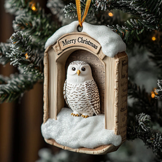 Royal Owl Christmas WJ0312405CL Christmas Ornament