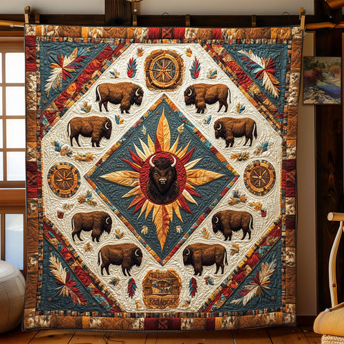 Sacred Bison WJ0801022CL Quilt
