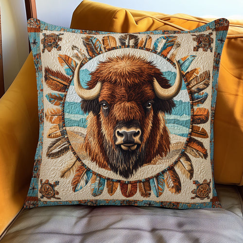 Sacred Earth Back WJ0801083CL Quilt Pillow Case