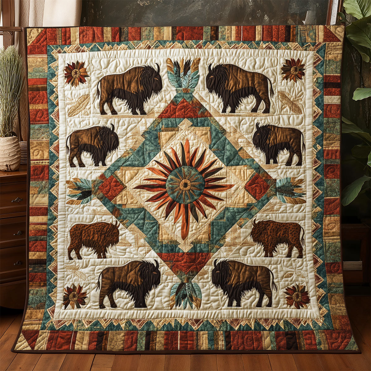 Sacred Herd WJ0801025CL Quilt