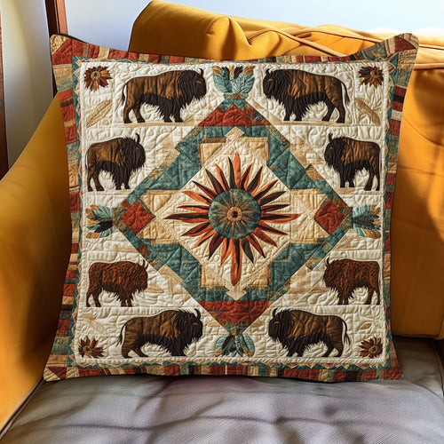 Sacred Herd WJ0801085CL Quilt Pillow Case