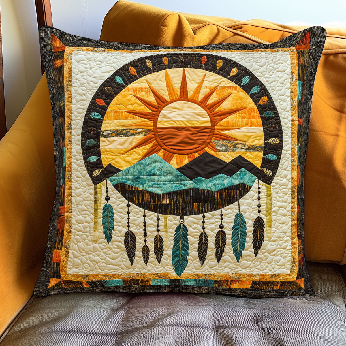 Sacred Horizon WJ0801114CL Quilt Pillow Case