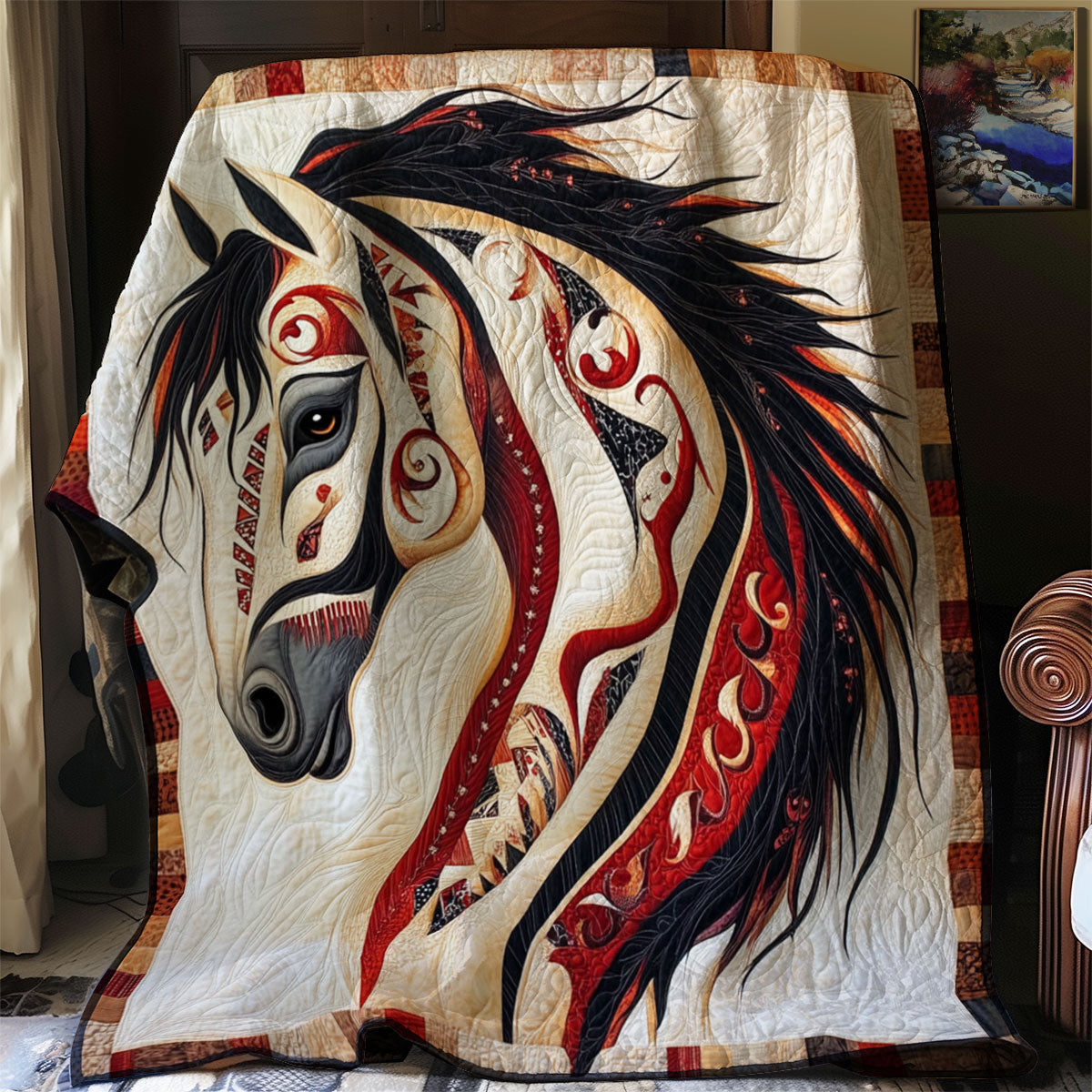 Sacred Plains Horse WJ1301049CL Quilt