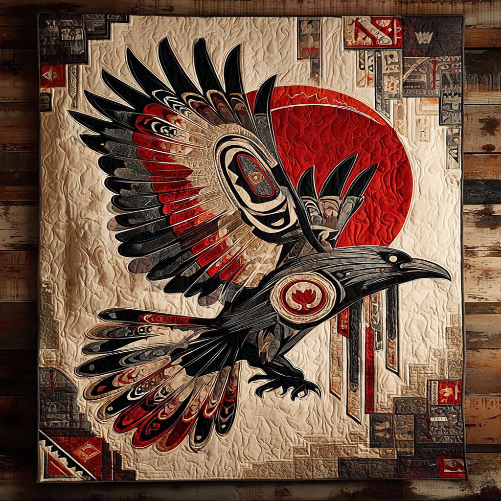 Sacred Raven Vision WJ1001021CL Quilt