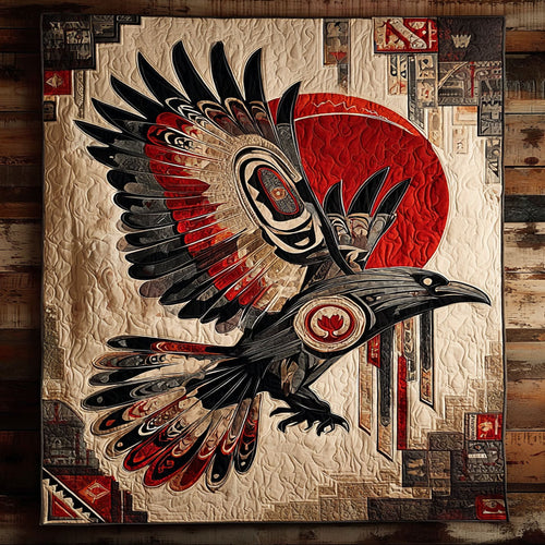 Sacred Raven Vision WJ1001021CL Quilt