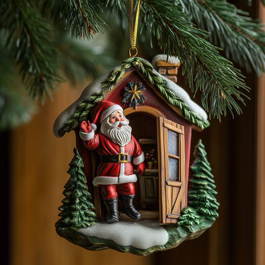 Santa Coming For You WJ2411057CL Christmas Ornament