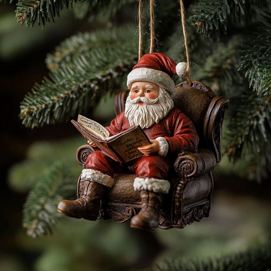 Santa' Day Off WJ2411079CL Christmas Ornament